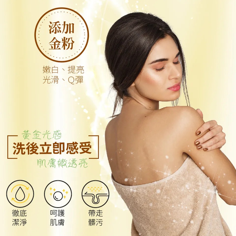 【BEAUTY CROWN】黃金爆富皂三入禮袋組125g±10gX3 圖 6