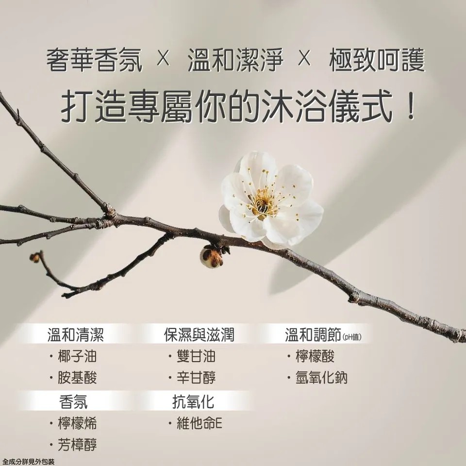 【鈔級香】緞光花語沐浴露500ml 圖 6