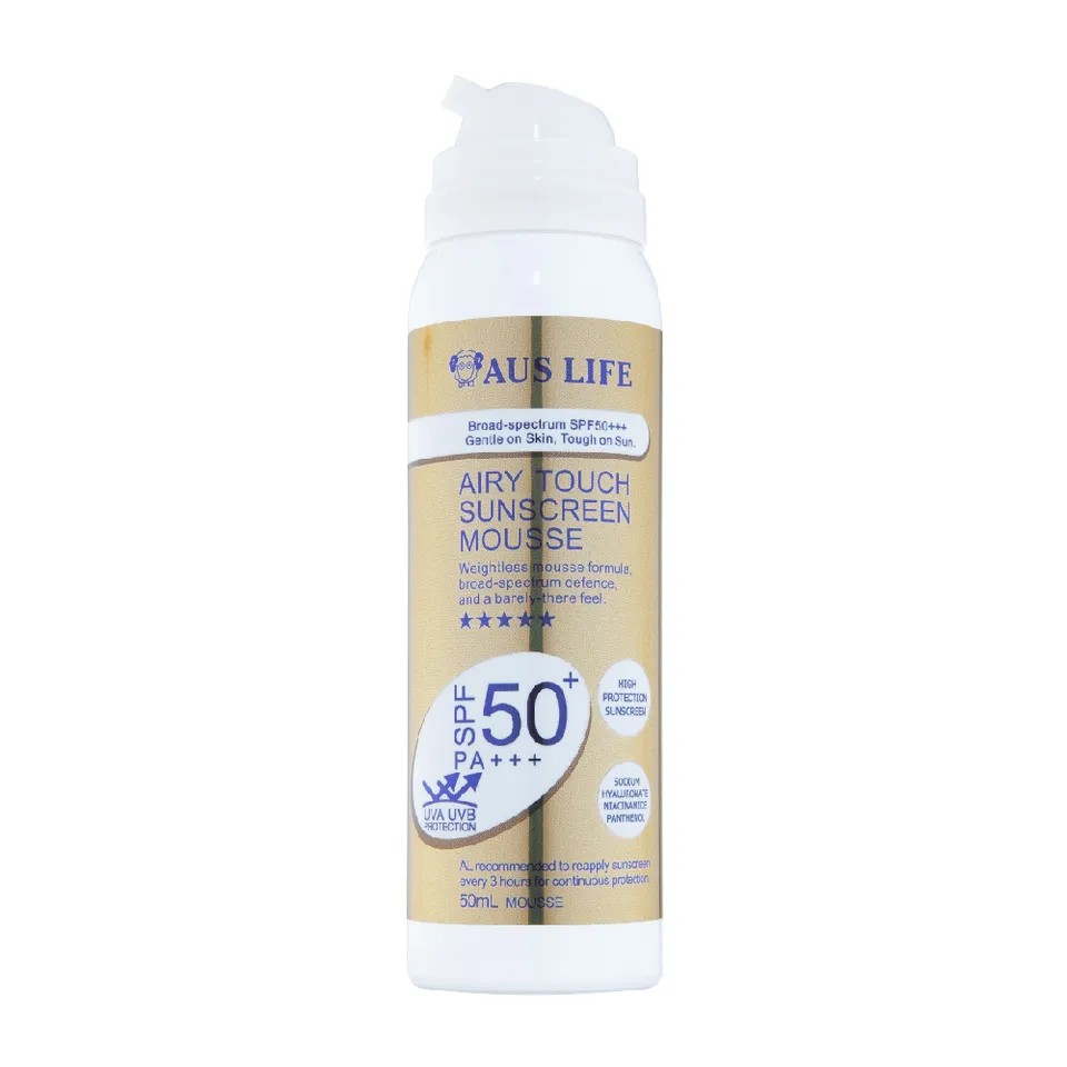 【澳思萊AUS LIFE】空氣感隱形防曬慕斯 50ml 縮圖 1