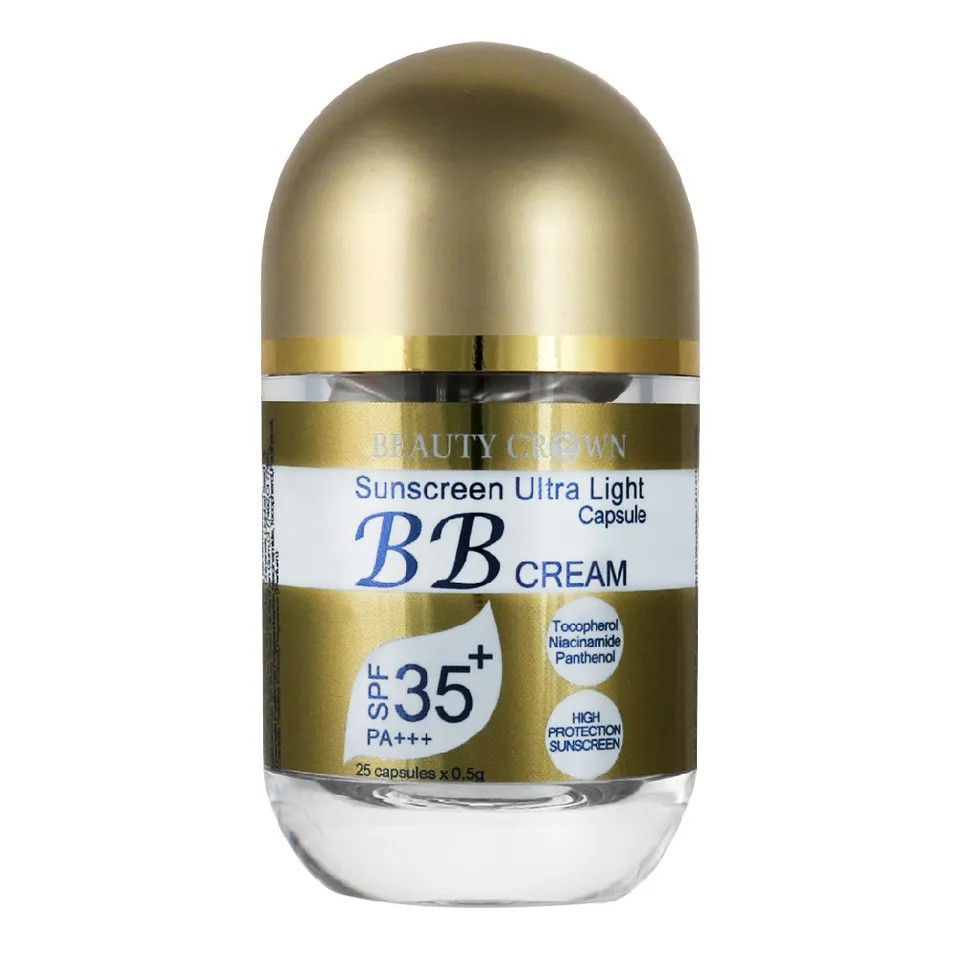 【BEAUTY CROWN】超輕盈防曬膠囊BB霜 0.5g×25粒 縮圖 1