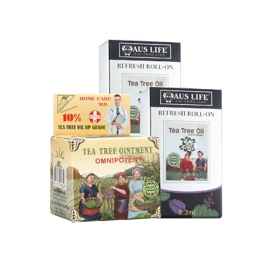 【澳思萊AUS LIFE】茶樹滾珠舒緩霜 3入組 縮圖 1