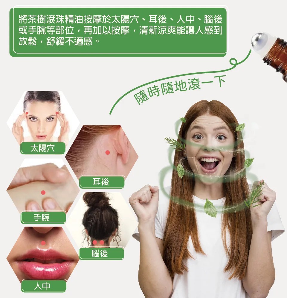 【澳思萊AUS LIFE】茶樹滾珠舒緩霜 3入組 圖 12