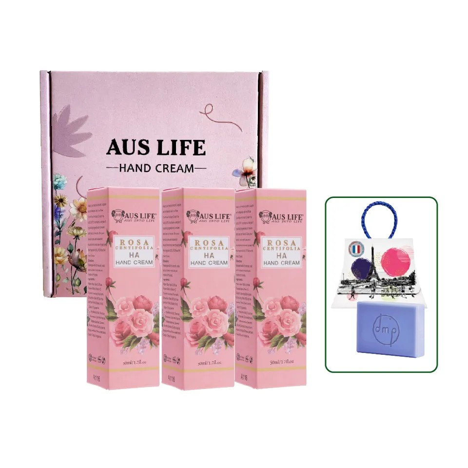 【澳思萊AUS LIFE】芳療精油護手霜 3入組 圖 4