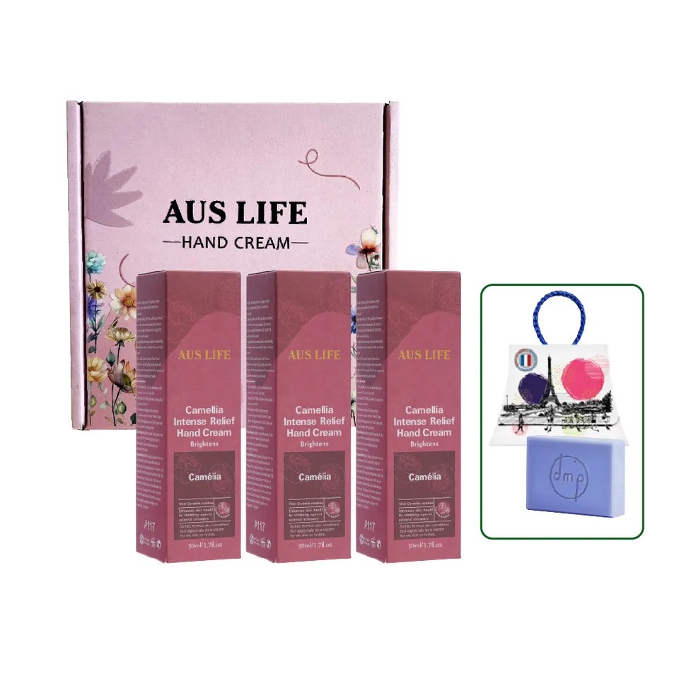 【澳思萊AUS LIFE】芳療精油護手霜 3入組 圖 5