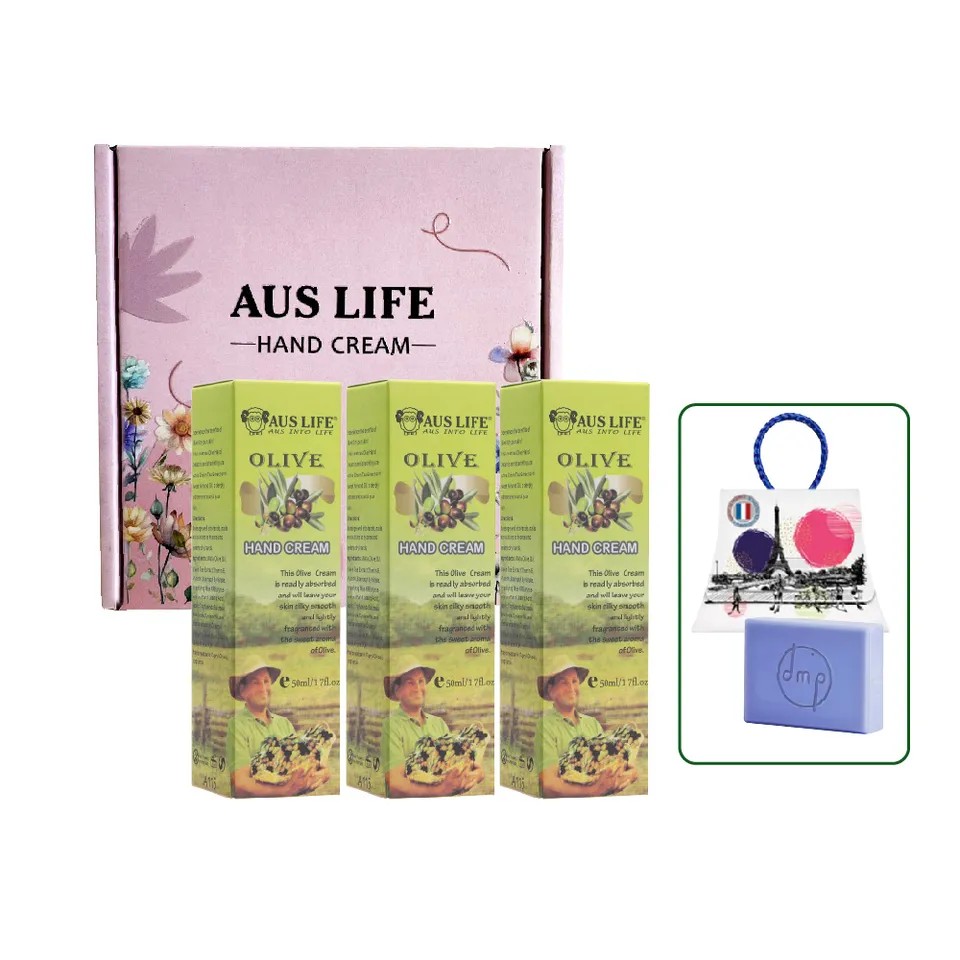【澳思萊AUS LIFE】芳療精油護手霜 3入組 圖 3