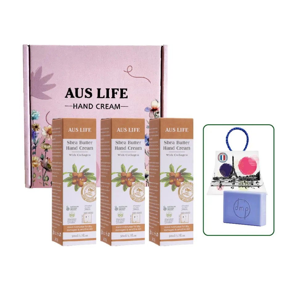 【澳思萊AUS LIFE】芳療精油護手霜 3入組 圖 6