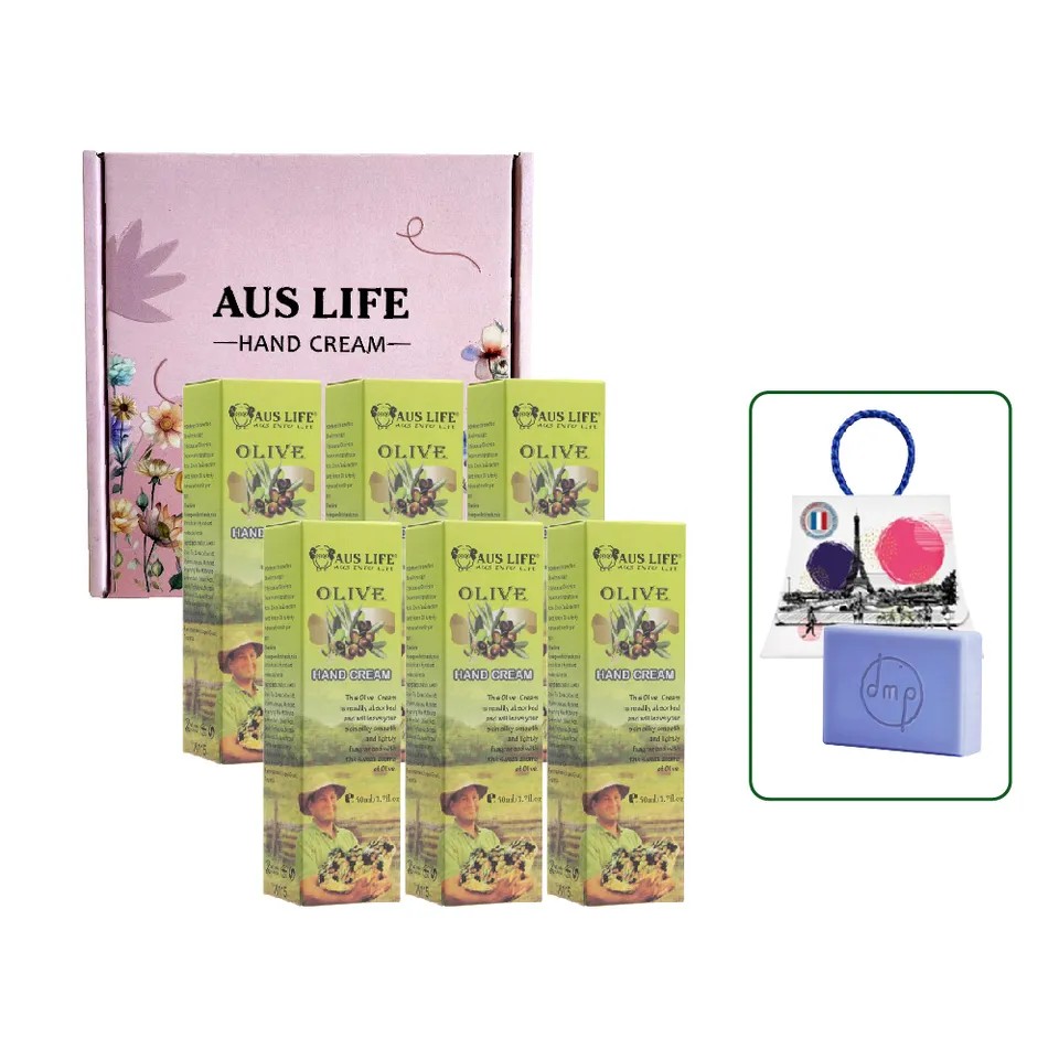 【澳思萊AUS LIFE】芳療精油護手霜 6入組 圖 2