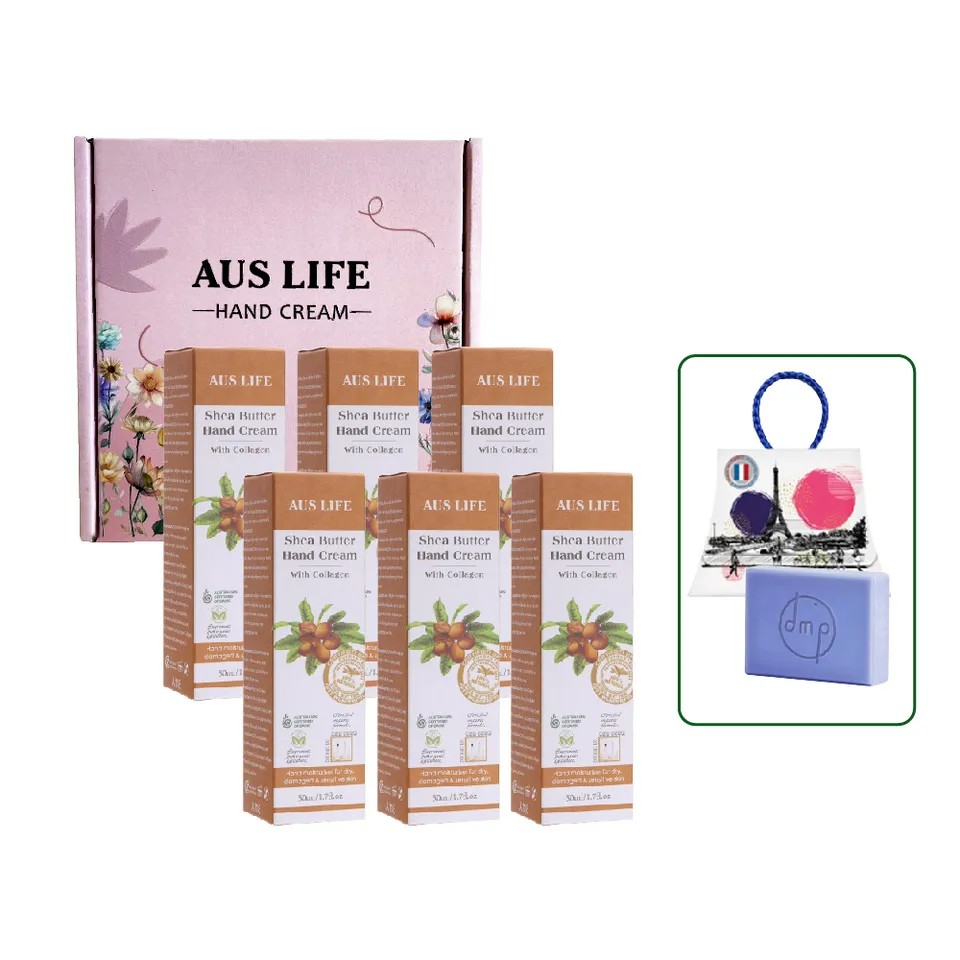 【澳思萊AUS LIFE】芳療精油護手霜 6入組 圖 5
