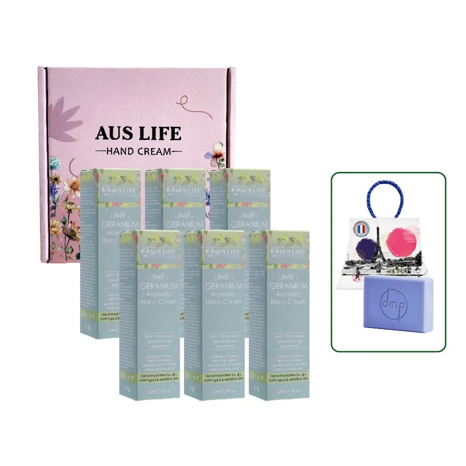 【澳思萊AUS LIFE】芳療精油護手霜 6入組 圖 6