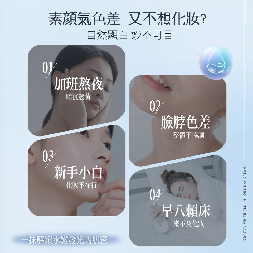 【澳思萊AUS LIFE】晶透亮白全天候素顏霜 30ml 圖 5