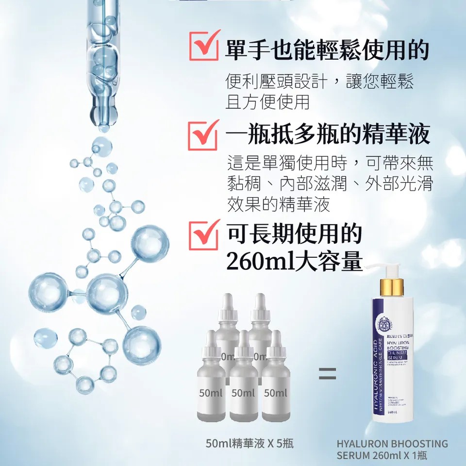 【BEAUTY CROWN】靚白活顏肌因菁華露 260ml 圖 11