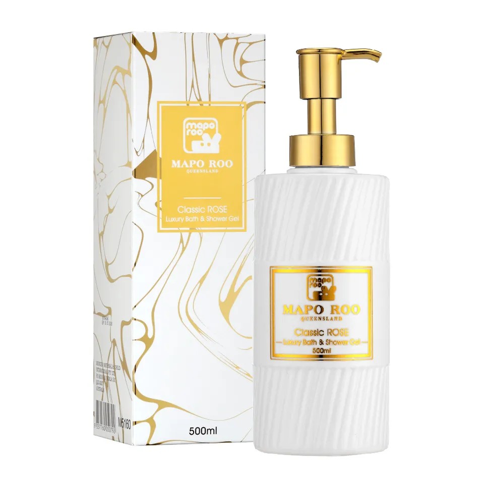 【MAPOROO】經典玫瑰奢華香水沐浴露 500ml 圖 2