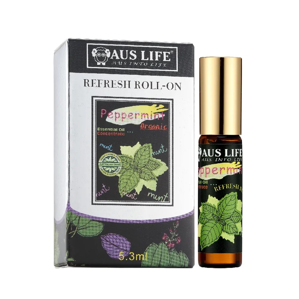 【澳思萊AUS LIFE】薄荷滾珠精油 5.3ml 圖 2