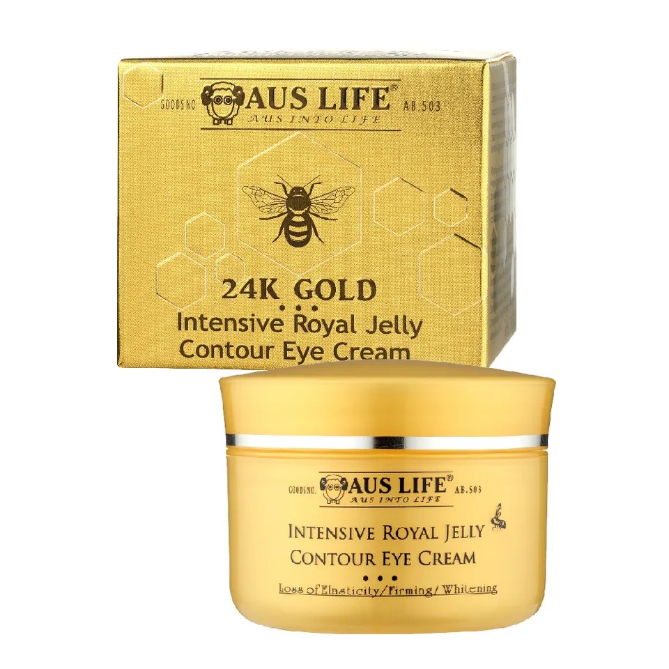 【澳思萊AUS LIFE】頂級黃金蜂王乳美白眼霜 20ml 圖 2