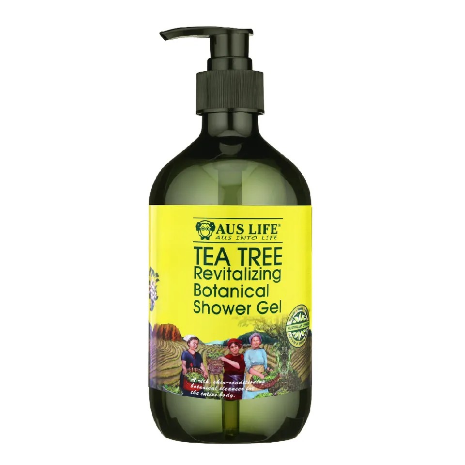 【澳思萊AUS LIFE】茶樹調理控油沐浴精露 500ml 縮圖 1