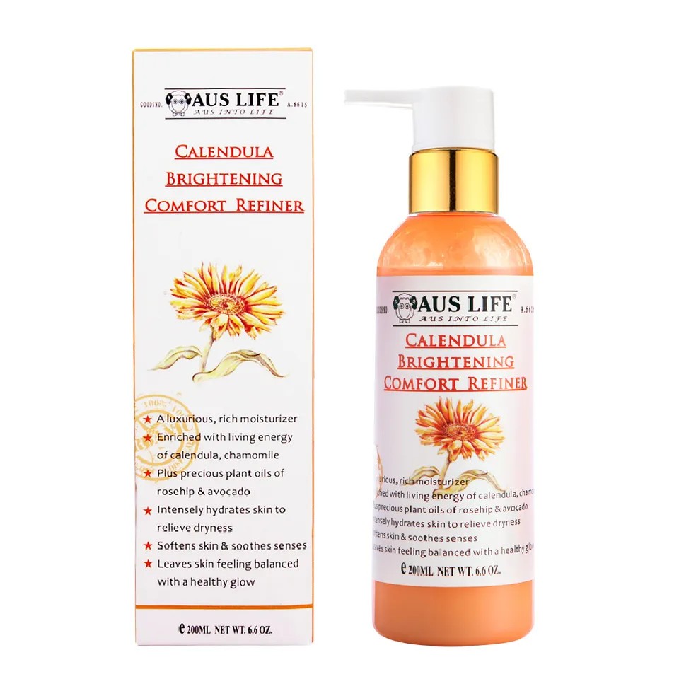 【澳思萊AUS LIFE】金盞花亮白舒緩精萃乳 200ml 圖 2