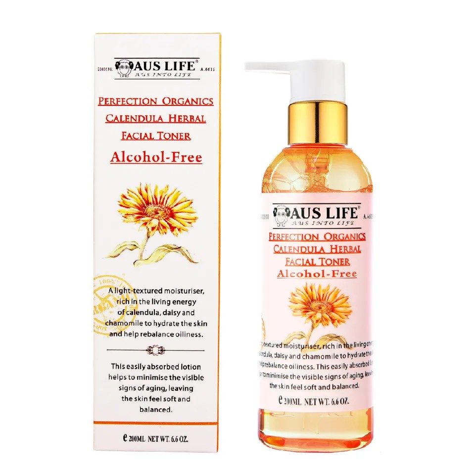 【澳思萊AUS LIFE】金盞花抗敏極效化妝水 200ml 圖 2