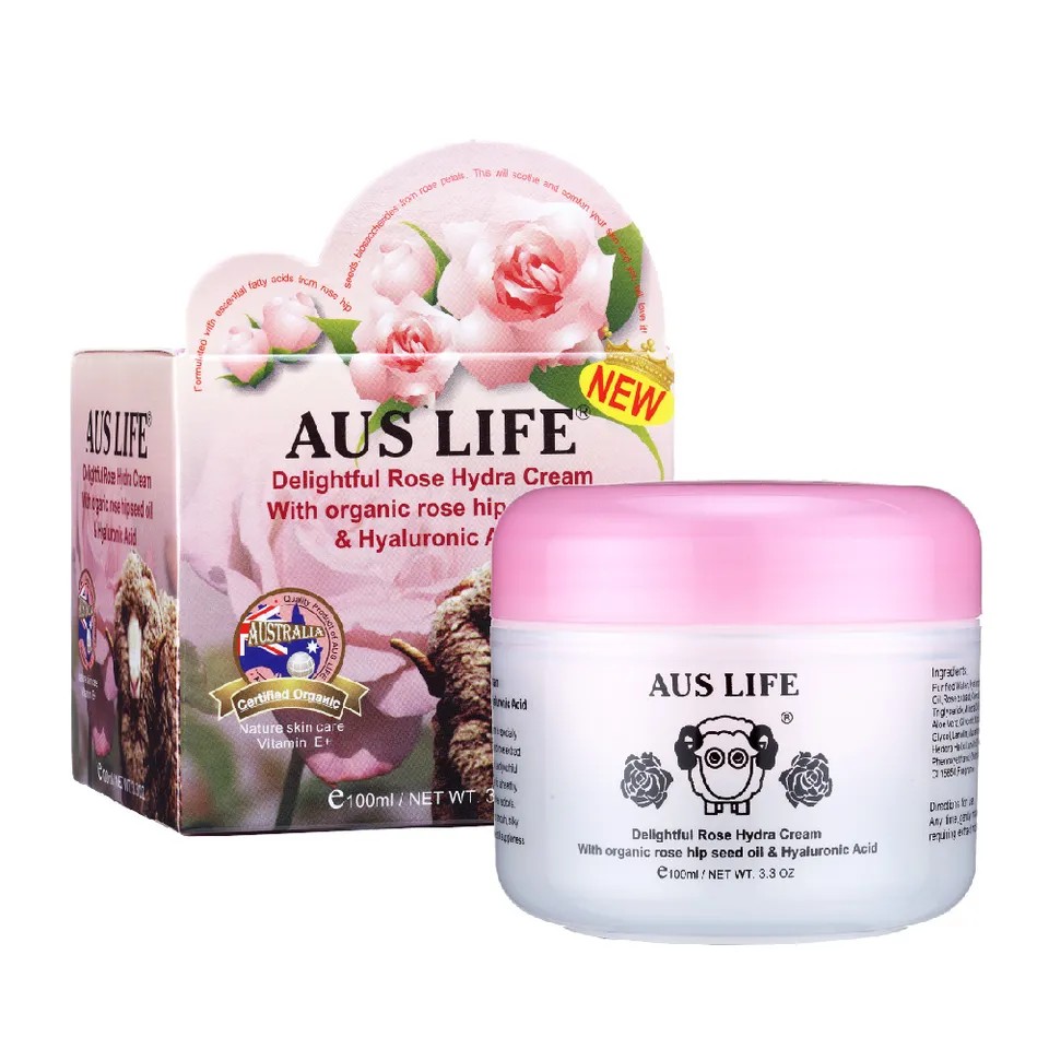 【澳思萊AUS LIFE】玫瑰柔嫩保濕綿羊霜 100ml 圖 2