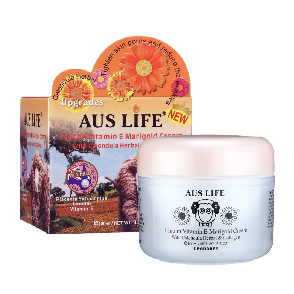 【澳思萊AUS LIFE】金盞花保濕綿羊乳霜(凍) 100ml 圖 2