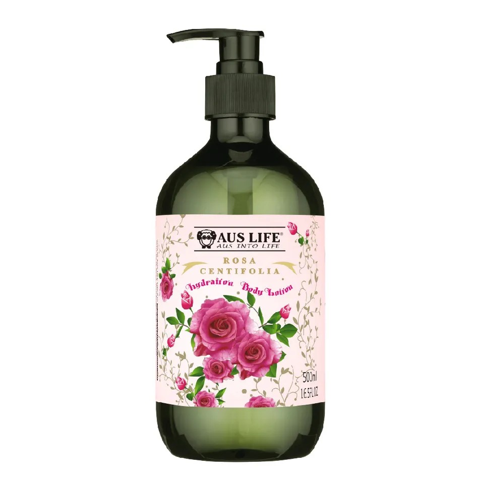 【澳思萊AUS LIFE】玫瑰嫩膚身體乳 500ml 縮圖 1