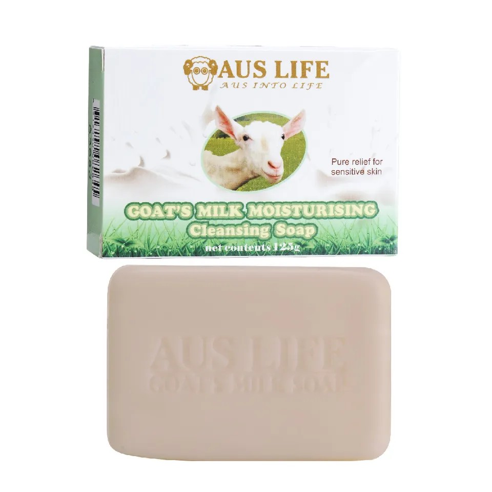 【澳思萊AUS LIFE】羊乳保濕潔膚皂 125g±5g 縮圖 1