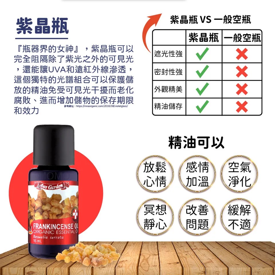 【澳維花園Aus Garden】印度乳香精油 16ml 圖 7