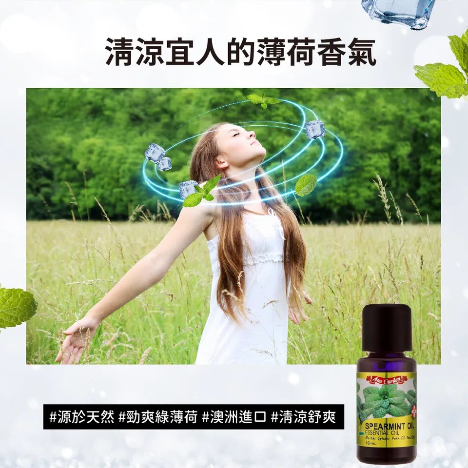 【澳維花園Aus Garden】綠薄荷精油 16ml 圖 4
