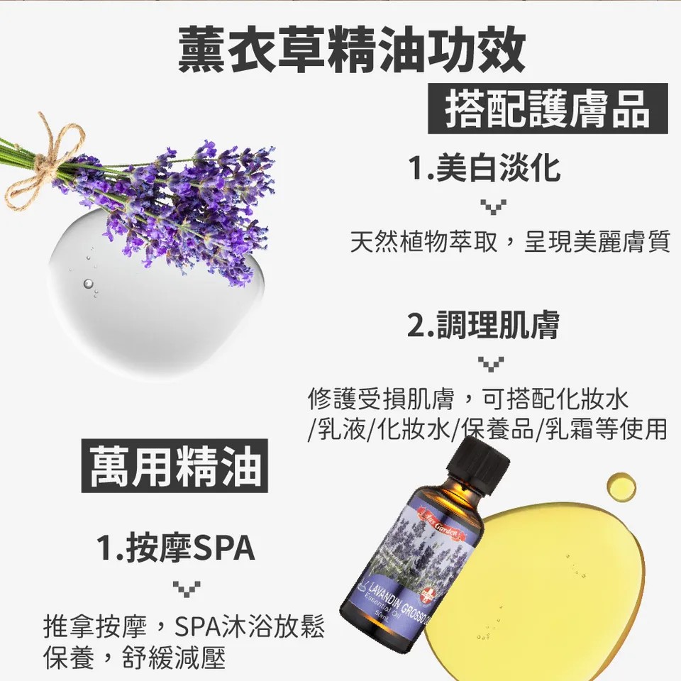 【澳維花園Aus Garden】醒目薰衣草精油50ml 圖 3