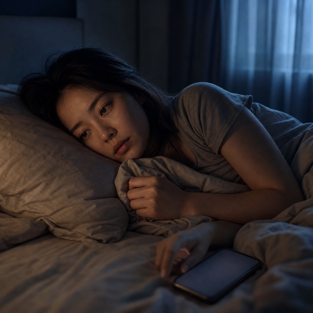 失眠到早上還要睡嗎？天亮前後的好眠調整指南｜好眠日常，香氣紓壓｜澳思萊芳療筆記