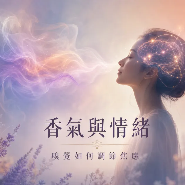 香氣與情緒：嗅覺如何調節焦慮｜心理療癒 × 香氛｜澳思萊芳療筆記