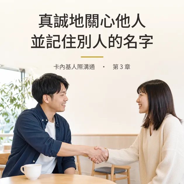 卡內基｜第 3 章：真誠地關心他人，並記住別人的名字｜心理療癒 × 香氛｜澳思萊芳療筆記