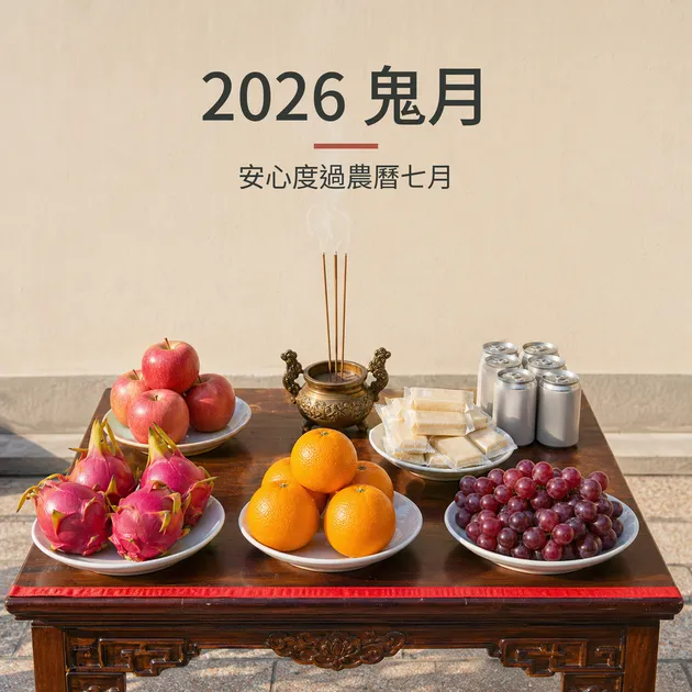 2026鬼月完整攻略：鬼門開關日期、13大禁忌全解析，安心度過農曆七月｜芳療生活儀式｜澳思萊芳療筆記