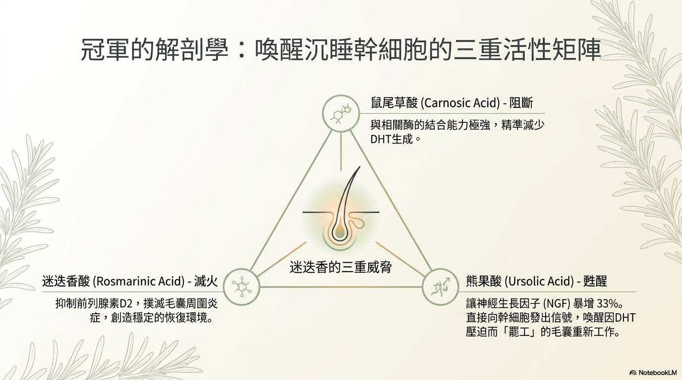 冠軍的解剖學：喚醒沉睡幹細胞的三重活性矩陣