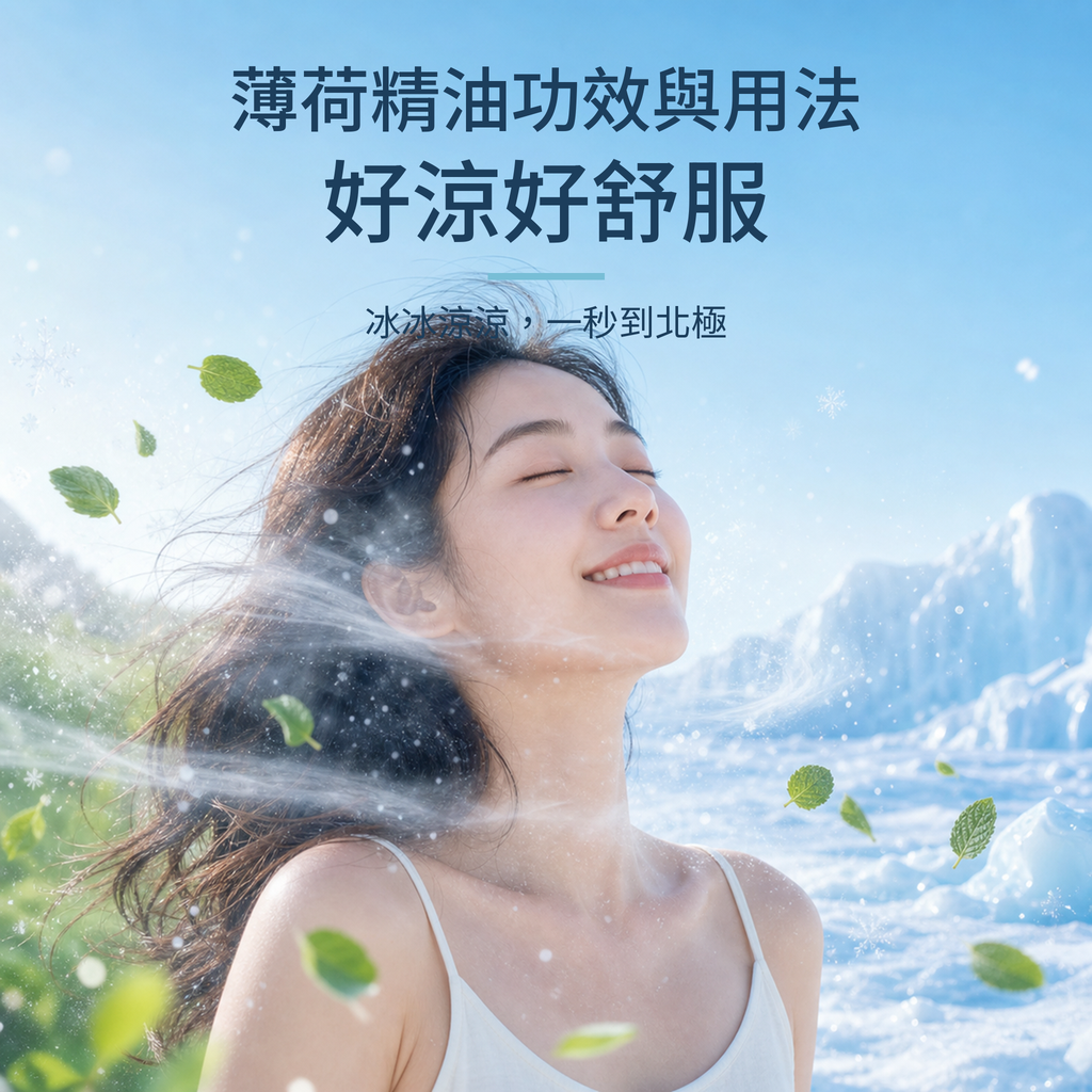薄荷精油功效與用法：涼感從哪裡來，怎麼用才舒服｜精油百科｜澳思萊芳療筆記