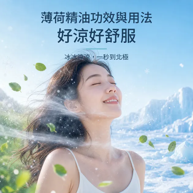 薄荷精油功效與用法：涼感從哪裡來，怎麼用才舒服｜精油百科｜澳思萊芳療筆記