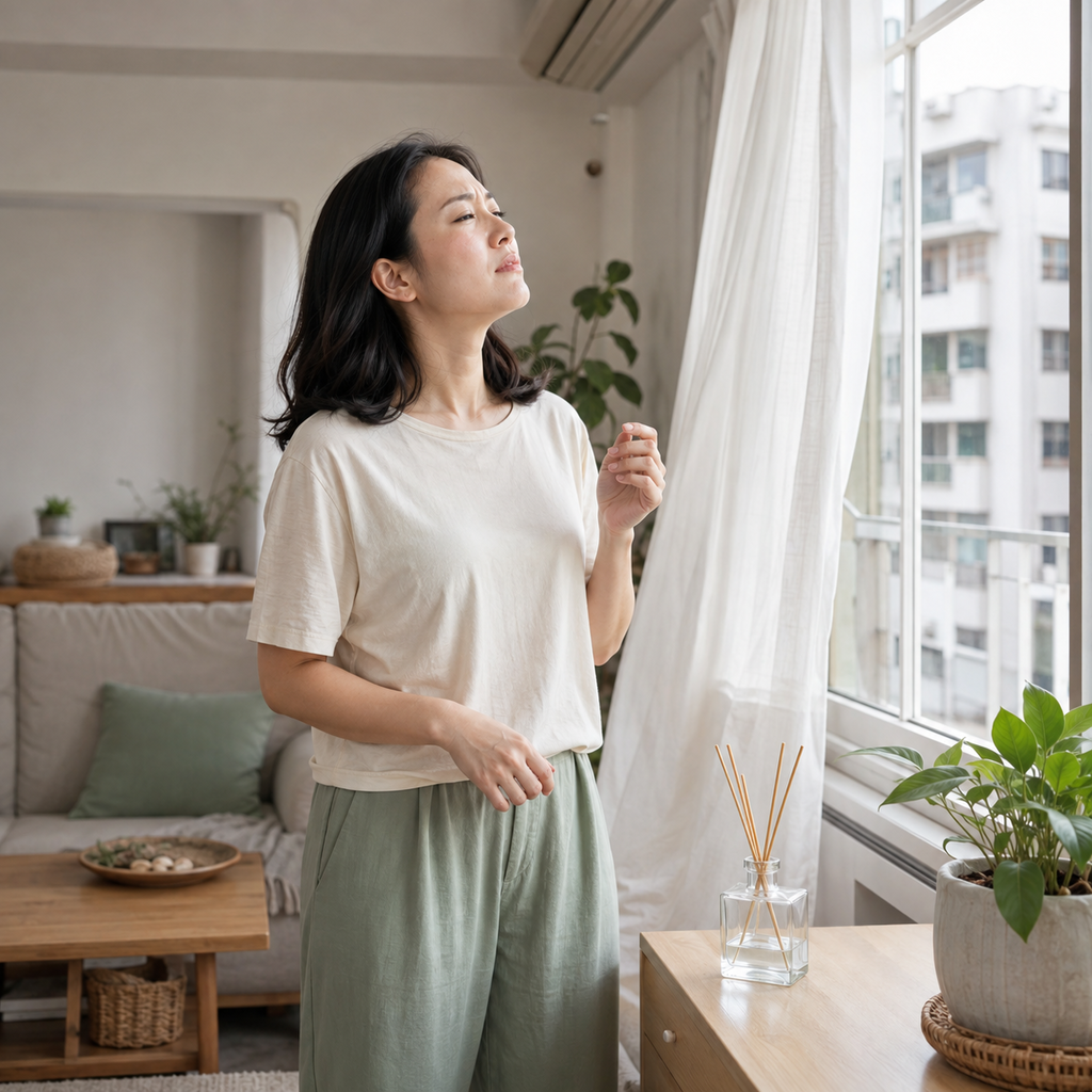換季臥室香氛怎麼調？早晚溫差大，擴香棒多久換一次｜芳療生活儀式