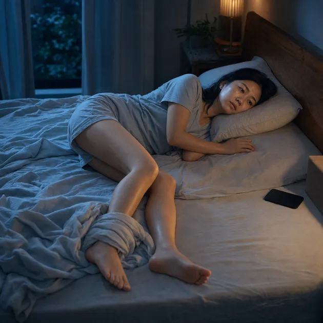 腳酸睡不著怎麼辦？夜裡先做這4件事｜好眠日常，香氣紓壓｜澳思萊芳療筆記